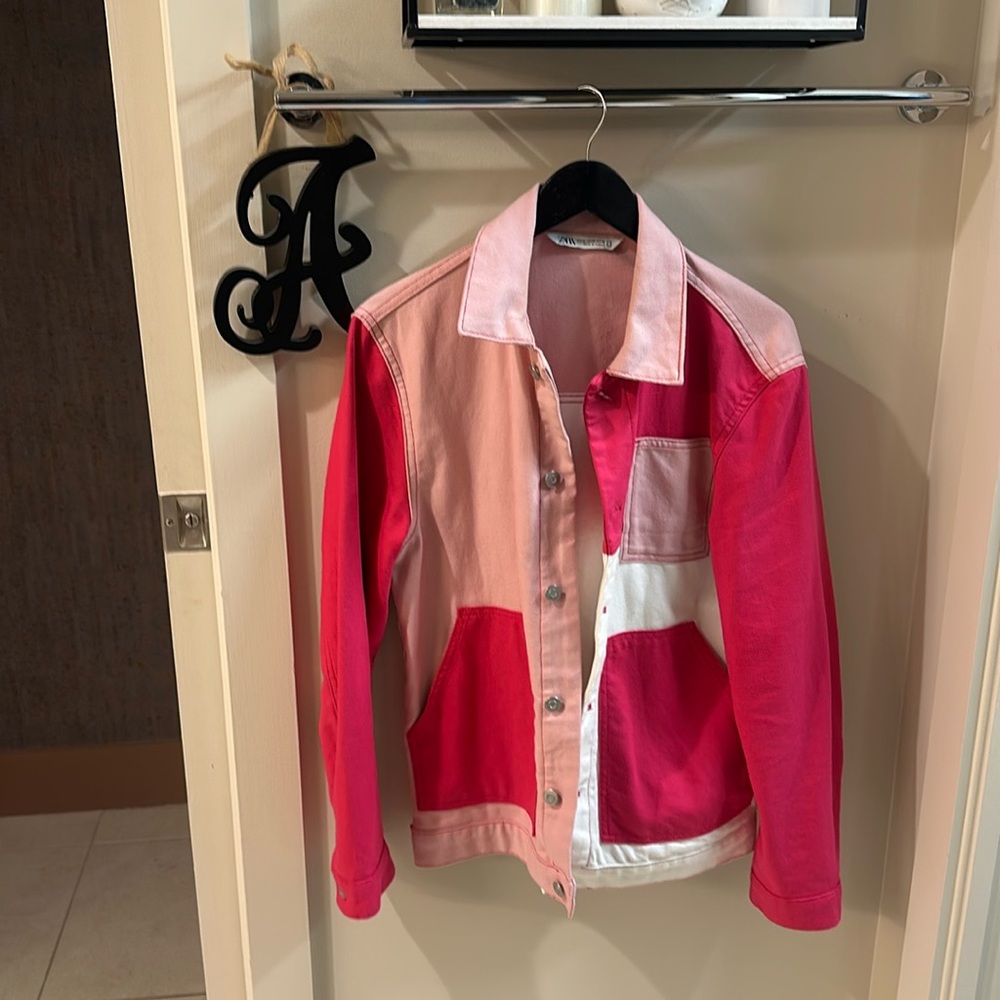 Trendy 2 color Jean jacket